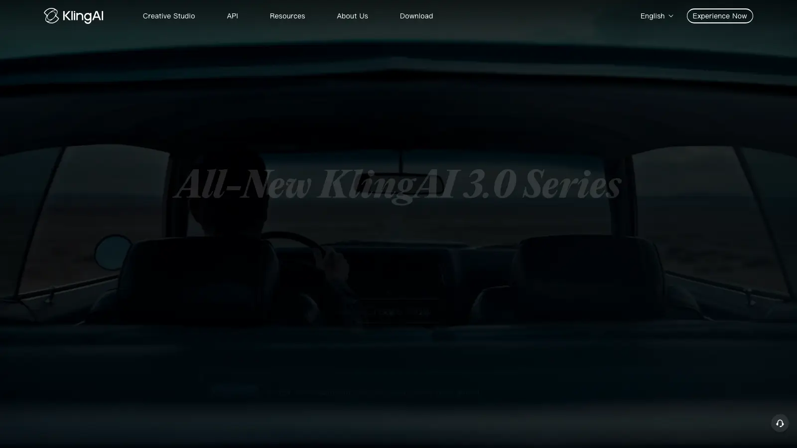 Kling AI interface